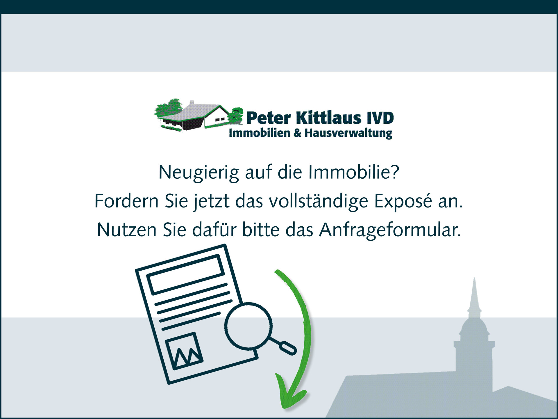 Neugierig auf die Immobilie