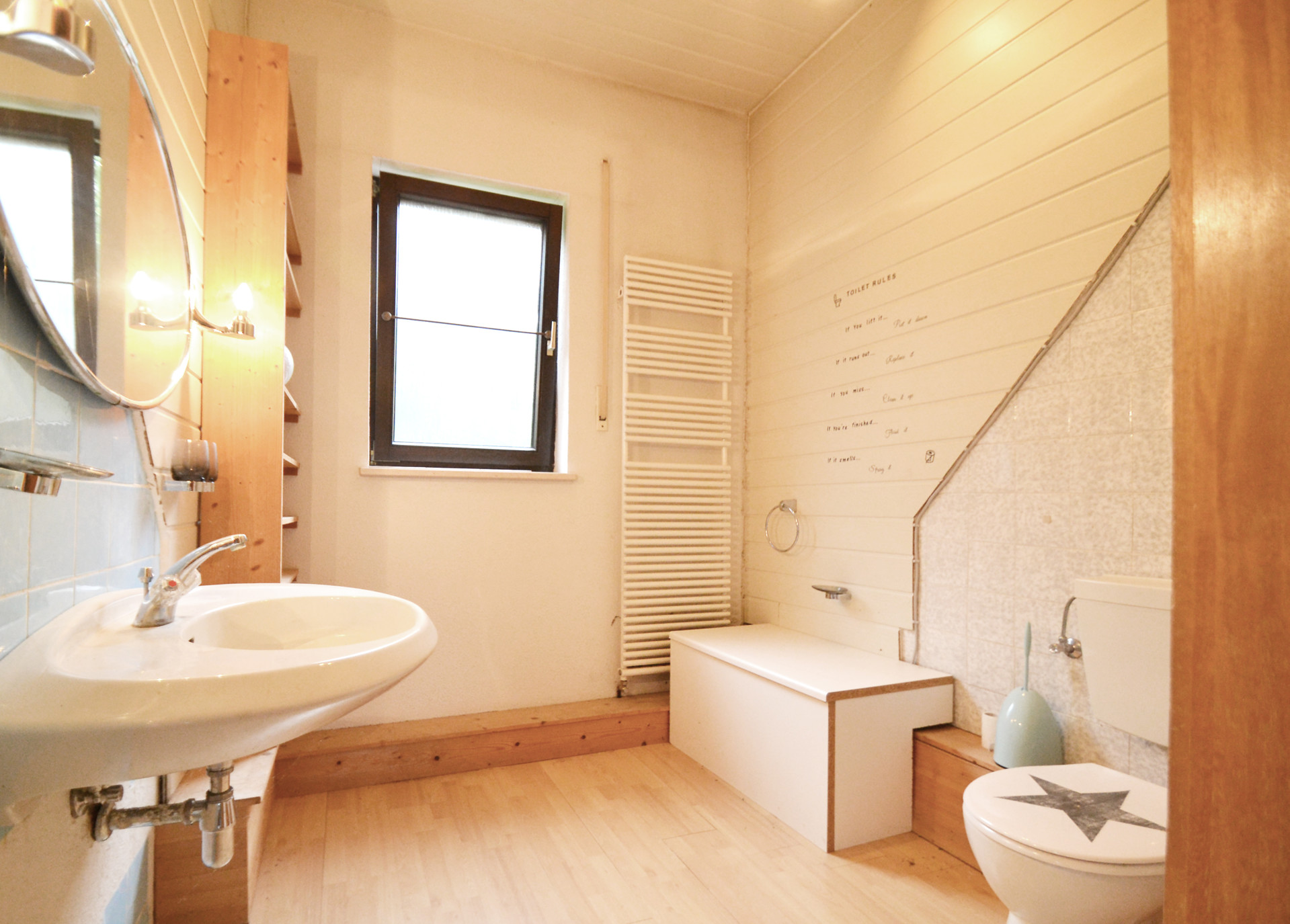 Teilansicht Duschbad OG