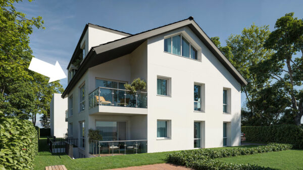 Sankt Augustin Hangelar: Familienfreundliche 3 Zimmer Neubau-Wohnung in bester Lage