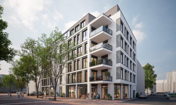 Siegburg-Innenstadt: Erstklassige Neubau-Gewerbeeinheit in repräsentativer Ecklage