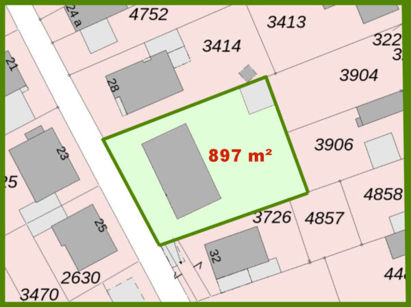 Niederpleis: ca. 900 m² Baugrundstück mit vielen Möglichkeiten