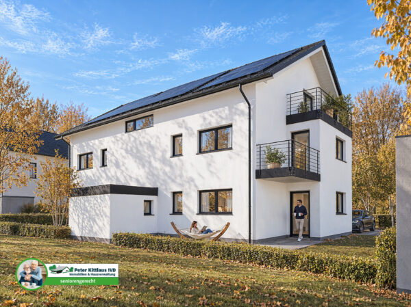 Siegburg: Altersgerechte Neubau-Erdgeschosswohnung – für Ihren neuen Lebensabschnitt