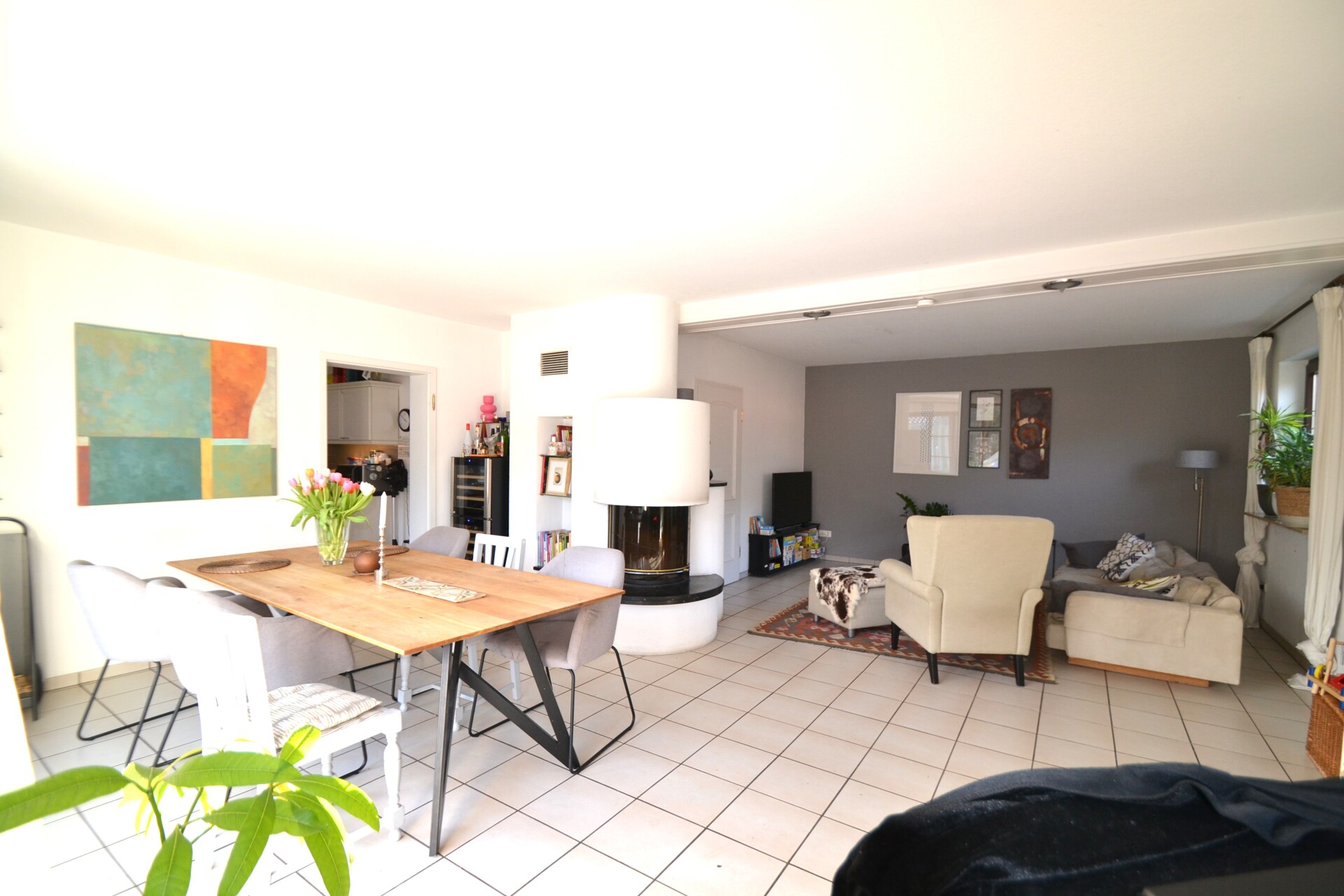 Teilansicht Wohn-/Essbereich