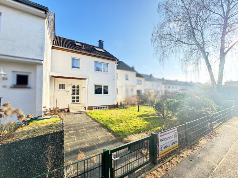 Reihenhaus für kreative Modernisierungsideen